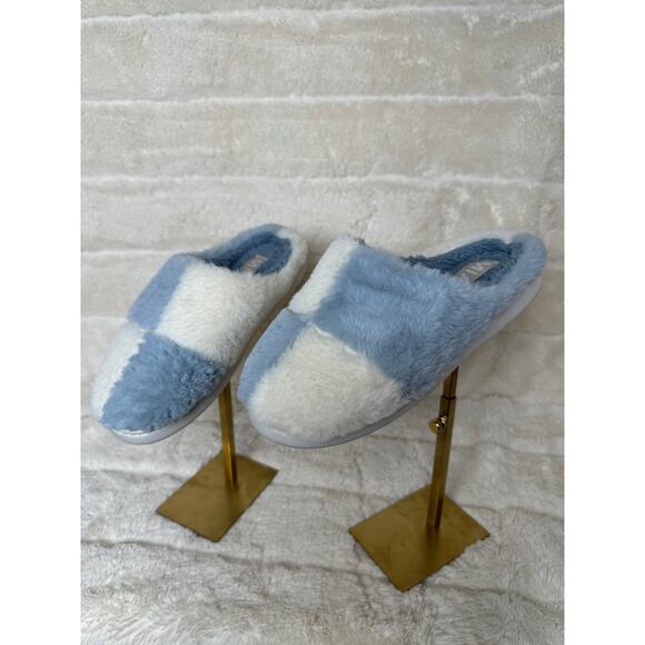 MIA Slipper 7 Plush Footbed Slide Scuffette Fuzzy - Picture 1 of 5